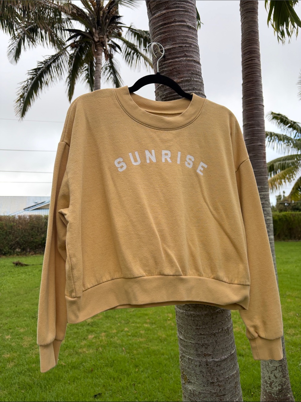 Billabong Sunrise/Sunset Pullover Sweatshirt in Yellow